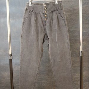 Off Black Balloon Pants